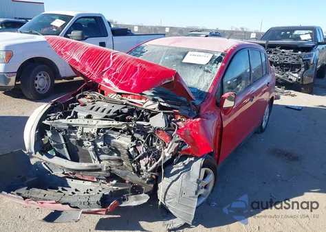 2008 Nissan Versa 1.8Sl из США, поврежденный, VIN 3N1BC13E58L354885